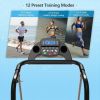 Compact Electric Folding Running and Fitness Treadmill with LED Display