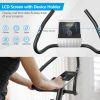 With LCD Monitor And Pulse Sensor Upright Magnetic Exercise Cycling Bike