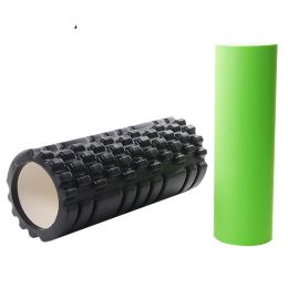 Depth Massage Roller Foam Roller Spiked Club (Color: Black)