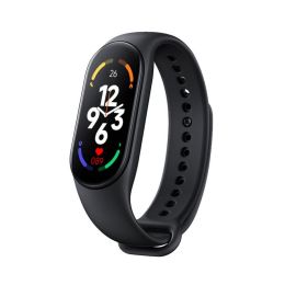 M7 Smart Watch Bluetooth Step Counting Sports Smart Bracelet Fitness Tracker Heart Rate Blood Pressure Sleep Monitor Smartwatch (Color: Black)