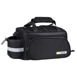 Bicycle Riding Backseat Bag (Option: All Black-10L)