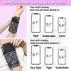 Phone Sports Armband Sleeve; Cell Mobile Phone Zipper Armband Black And White Stripes For Running; Fitness And Gym