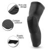 Basketball Knee Pads Protector Compression Sleeve Honeycomb Foam Brace Anti-collision Kneepad Fitness Gear Volleyball Support