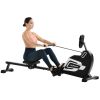 Magnetic Rowing Machine Folding Rower with 14 Level Resistance Adjustable; LCD Monitor and Tablet Holder for Foldable Rower Home Gym Cardio Workout