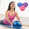 1pc Inflatable Yoga Pilates Fitness Ball For Home Exercise